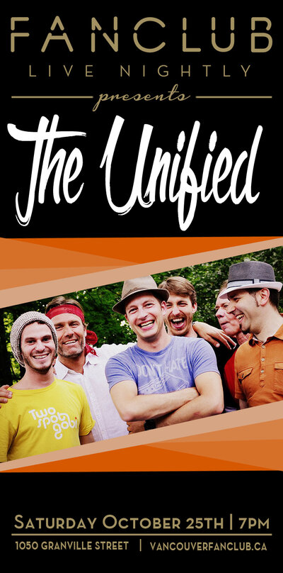 The Unified @ Vancouver FanClub Oct 25 2014 - May 1st @ Vancouver FanClub