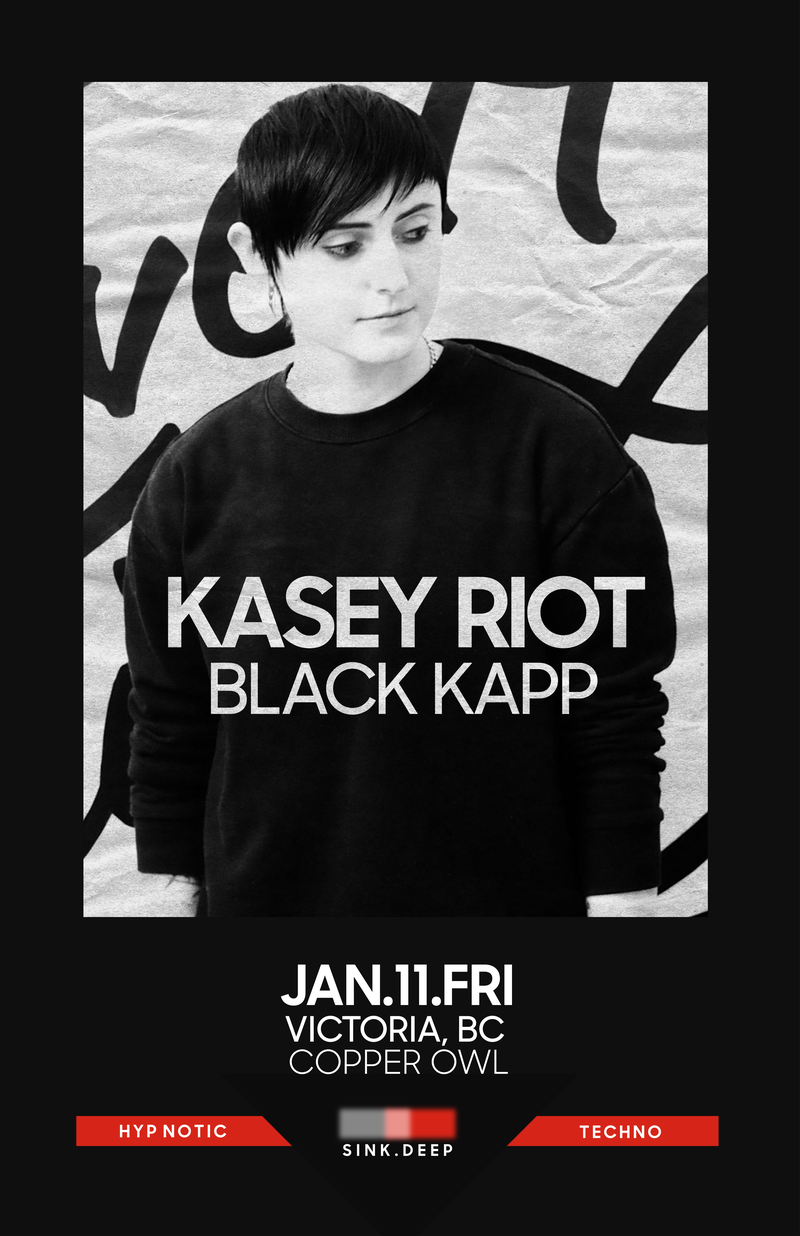 SINK DEEP w/: KASEY RIOT, Black Kapp @ Copper Owl Jan 11 2019 - Jun 11th @ Copper Owl