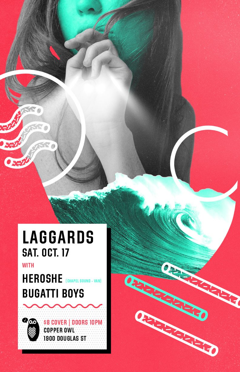 An Evening With Laggards & Fam feat: Heroshe (Chapel Sound) and Bugatti Boys: Laggards, HEROSHE, BUGATTI BOYS @ Copper Owl Oct 17 2015 - Jun 6th @ Copper Owl