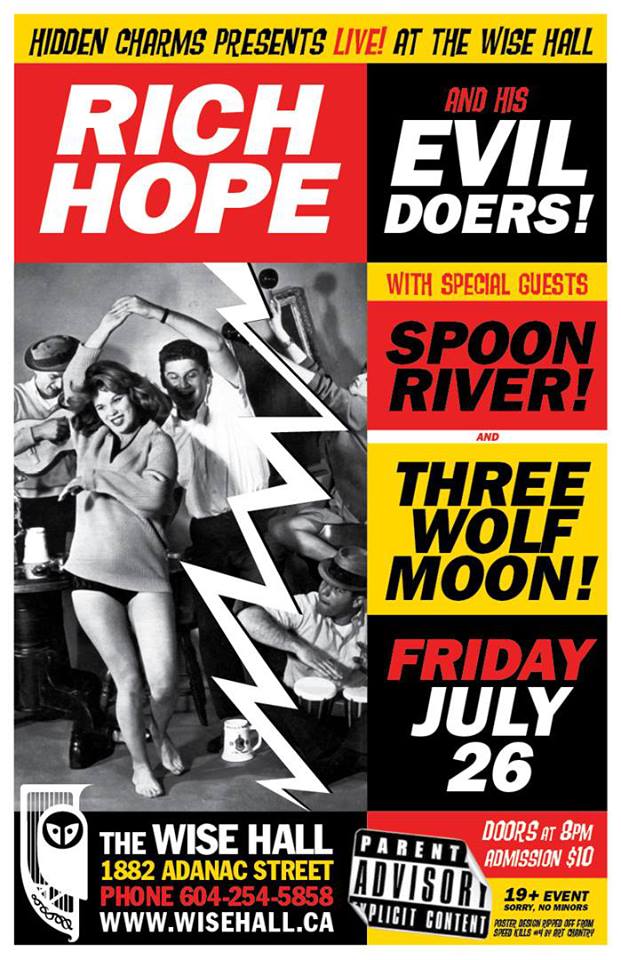 Rich Hope @ wis hall Jul 26 2013 - May 15th @ wis hall