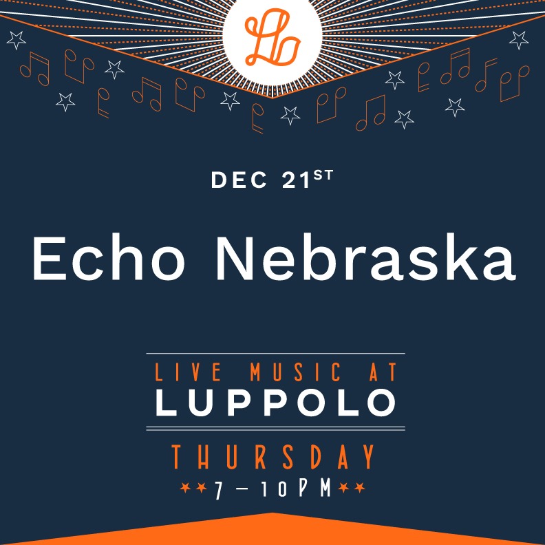 Acoustic Show: Echo Nebraska @ Luppolo Brewing Company - Dec 21, 2017