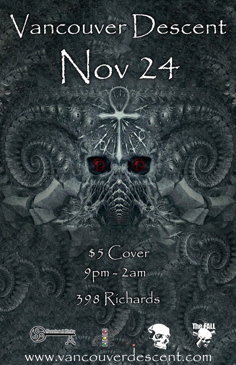 Descent Gothic November @ The Red Room Nov 24 2019 - Jun 14th @ The Red Room