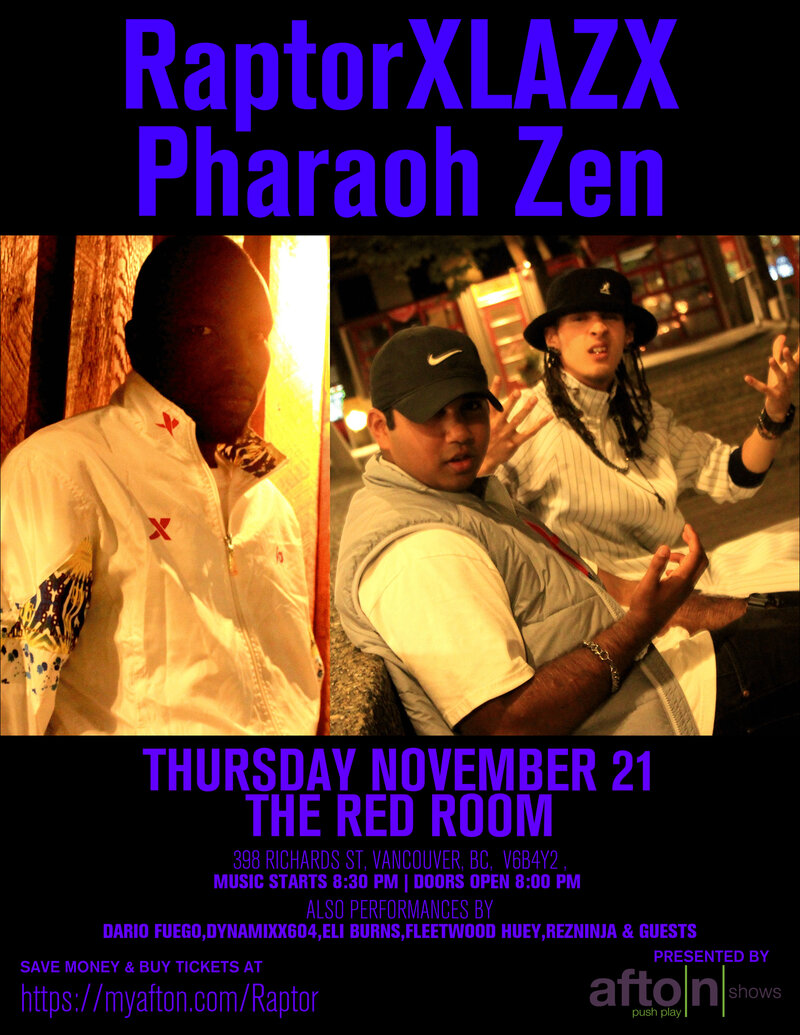 AFTON VANCOUVER SHOWCASE - NOVEMBER 2019 @ The Red Room Nov 21 2019 - Jun 13th @ The Red Room