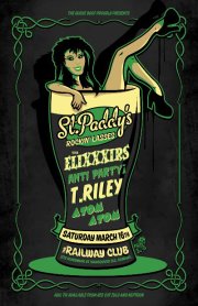 Late show: St. Paddy's Rockin' Lasses with: The EliXXXirs, T. Riley, Antiparty, Atom Atom @ Railway Club Mar 16 2013 - May 6th @ Railway Club