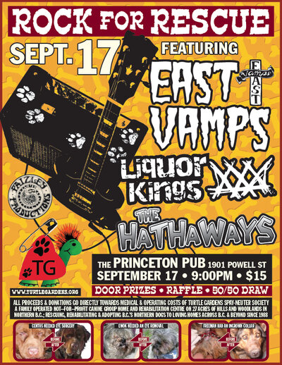 Liquor Kings, East Vamps, The Hathaways @ Princeton Pub Sep 17 2011 - May 7th @ Princeton Pub