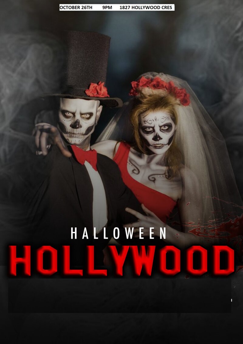 Halloween Hollywood: DJ Manny, DJ Wise, DJ Hristos @ 1827 Hollywood Cres Oct 26 2019 - Jun 7th @ 1827 Hollywood Cres