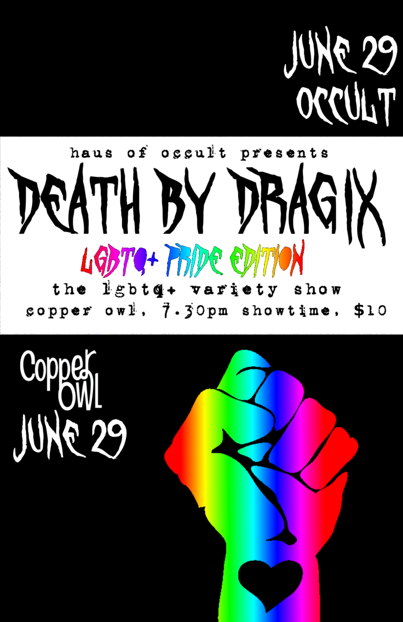Death by Drag IX @ Copper Owl Jun 29 2019 - Jun 6th @ Copper Owl