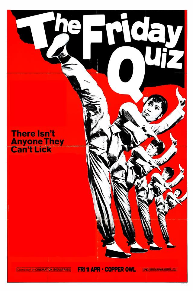 The Friday Quiz with: Benji and Jack @ Copper Owl Apr 11 2014 - Jun 14th @ Copper Owl