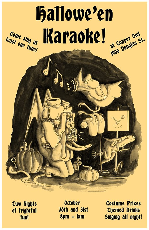 Halloween Karaoke!: Hosted by Drew and Zach @ Copper Owl Oct 31 2019 - Jun 10th @ Copper Owl