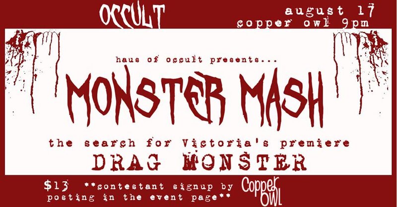 Monster Mash @ Copper Owl Aug 17 2019 - Jun 4th @ Copper Owl