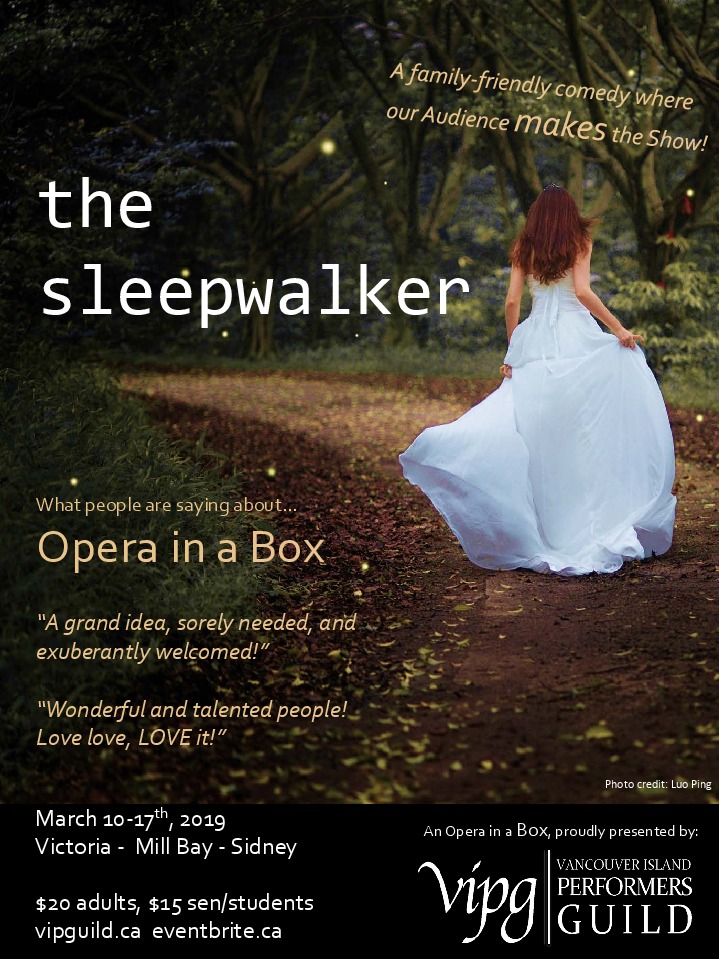 The Sleepwalker @ Sylvan United Church Dec 31 1969 - May 6th @ Sylvan United Church