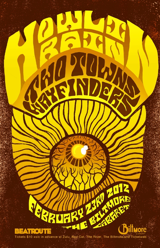 Howlin Rain, Two Towns, The Wayfinders @ The Biltmore Cabaret Feb 23 2012 - May 6th @ The Biltmore Cabaret