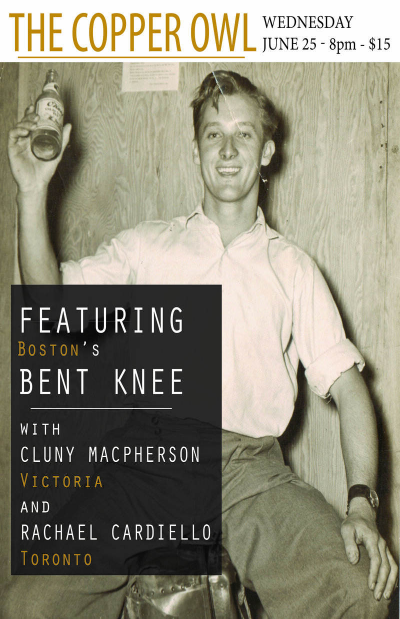 Bent Knee, Rachael Cardiello, Cluny Macpherson  @ Copper Owl Jun 25 2014 - May 6th @ Copper Owl