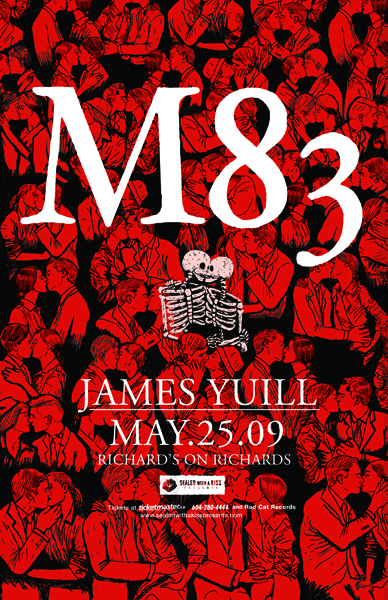M83, James Yuill @ Richard's On Richards Dec 31 1969 - May 9th @ Richard's On Richards