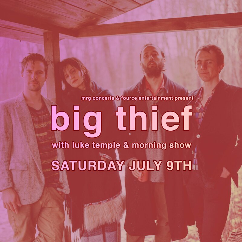 Big Thief, Luke Temple, Morning show @ The Biltmore Cabaret - Jul 09, 2016