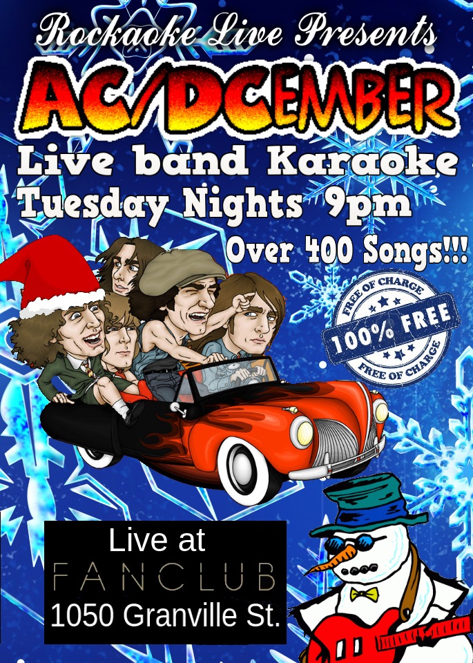 "AC/DCember" Edition!!: The Naturals @ Vancouver FanClub Dec 16 2014 - May 6th @ Vancouver FanClub