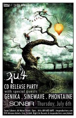 AU4 CD RELEASE PARTY w/ GENIKA, SINEWAVE & PHONTAINE: Au4, Genika, Sinewave, Phontaine @ Sonar Jul 6 2006 - May 6th @ Sonar