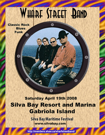 Silva Bay Maritime Festival: Wharf Street Band @ Silva Bay Resort and Marina Apr 19 2008 - May 8th @ Silva Bay Resort and Marina