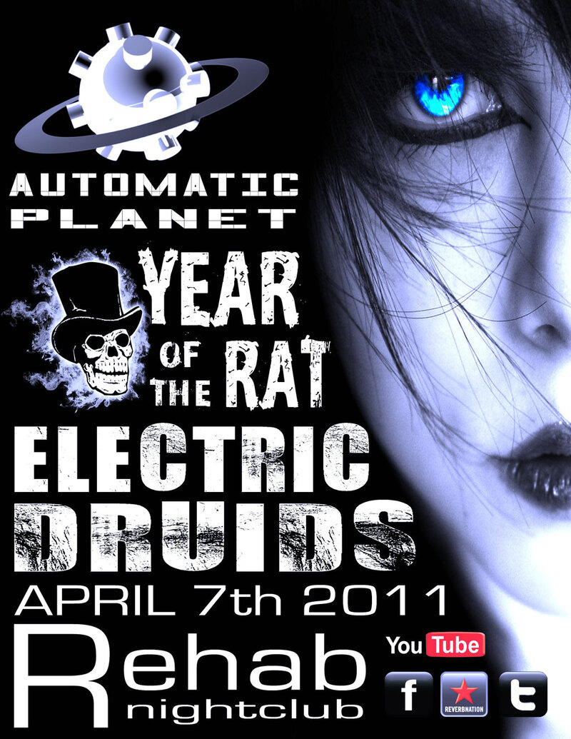 IMPULSE :: Automatic Planet, Year of the Rat, Electric Druids @ REHAB NIGHTCLUB Apr 7 2011 - May 6th @ REHAB NIGHTCLUB
