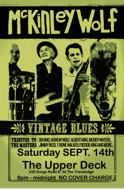 McKinley Wolf @ Upper Deck (in the Gorge Travelodge) Sep 14 2013 - Jun 7th @ Upper Deck (in the Gorge Travelodge)