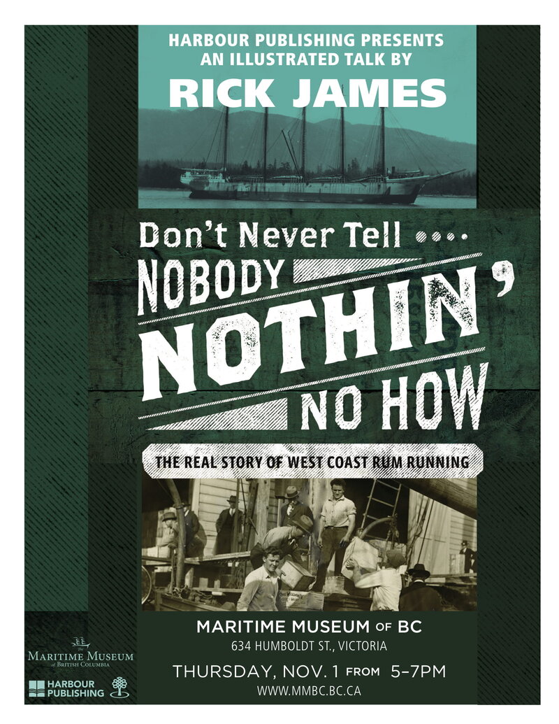 Book Launch: Don&rsquo;t Never Tell Nobody Nothin&rsquo; No How: Rick James @ Maritime Museum of BC Nov 1 2018 - Jun 3rd @ Maritime Museum of BC
