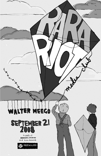 Ra Ra Riot, Walter Meego @ The Media Club Sep 21 2008 - May 1st @ The Media Club