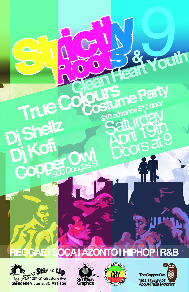 STRICTLY ROOTS 9 CARIBBEAN DANCE PARTY: Dj Shellz, DJ Kofi @ Copper Owl Apr 19 2014 - Jun 10th @ Copper Owl
