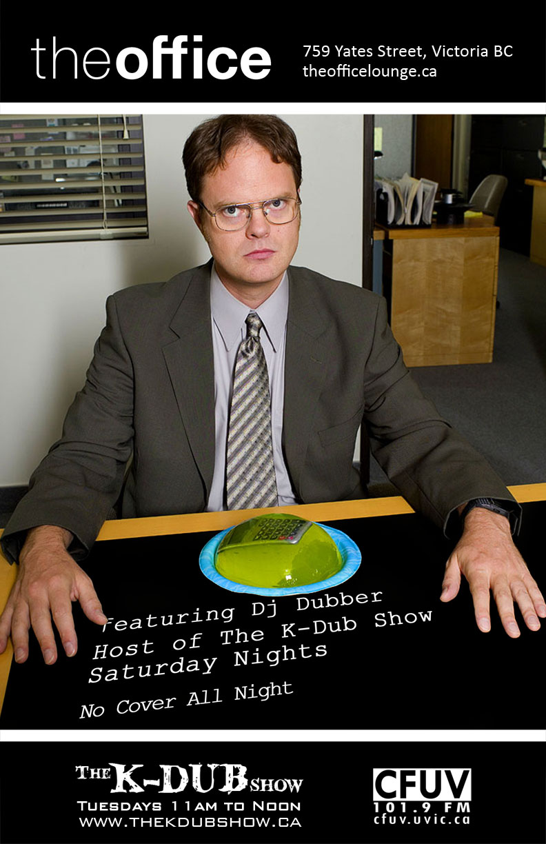 DJ DUBBER @ TheOfficeLounge Mar 3 2012 - May 6th @ TheOfficeLounge