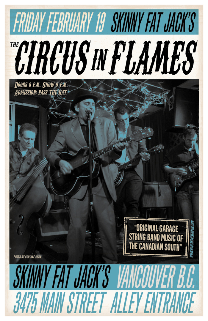 Circus In Flames @ Skinny Fat Jack's - Feb 19, 2016