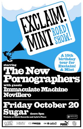 The New Pornographers, Immaculate Machine, Novillero @ Capital Ballroom Oct 20 2006 - May 23rd @ Capital Ballroom