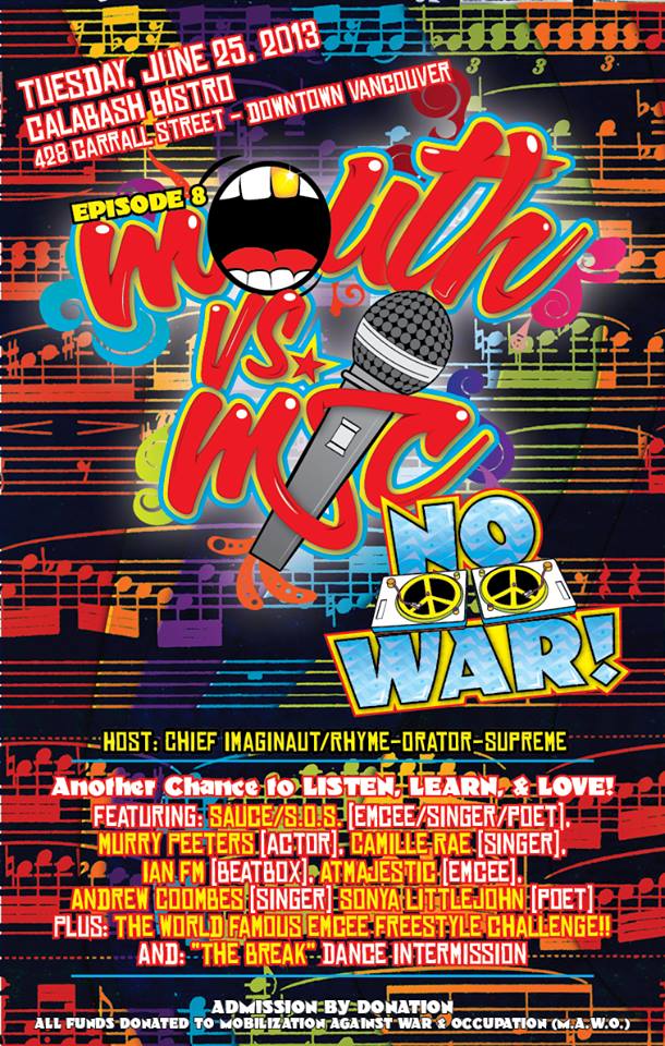 Mouth vs. Mic #8 @ Calabash Bistro - Jun 25, 2013