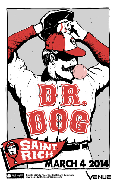 Dr. Dog, Saint Rich @ Venue Mar 4 2014 - May 6th @ Venue