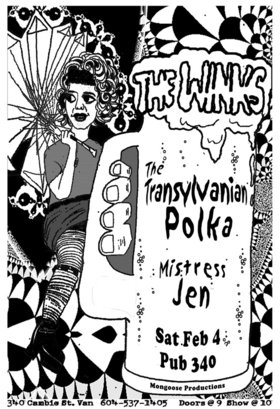 The Winks, Transylvanian Polka, Mistress Jen @ Pub 340 Feb 4 2006 - May 8th @ Pub 340
