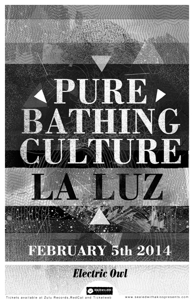Pure Bathing Culture / La Luz, Pure Bathing Culture, La Luz @ Electric Owl Feb 5 2014 - May 6th @ Electric Owl