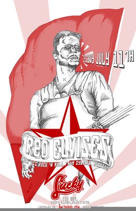 Russian Rockabilly from Siberia!!!: Red Elvises @ Lucky Bar Jul 11 2006 - May 6th @ Lucky Bar