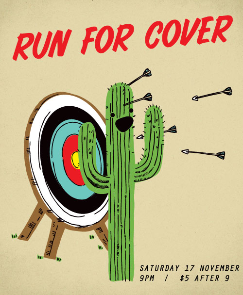 Run for Cover  @ Canoe Brewpub Nov 17 2012 - Jun 7th @ Canoe Brewpub