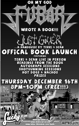(Early) FUBAR Book Launch!!! @ Lucky Bar Dec 16 2004 - Jun 7th @ Lucky Bar