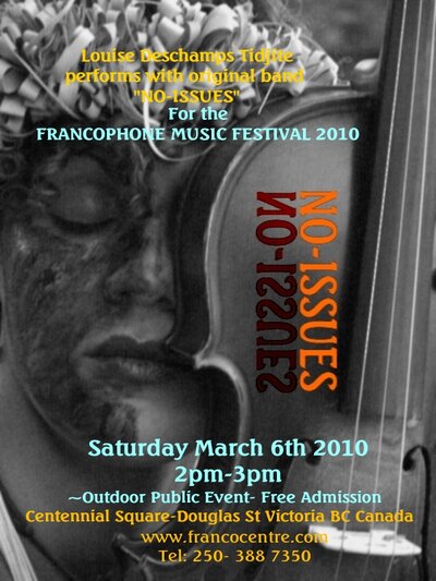 No-Issues @ 13emeFestival Annuel de la Francophonie 2010 Mar 6 2010 - May 17th @ 13emeFestival Annuel de la Francophonie 2010