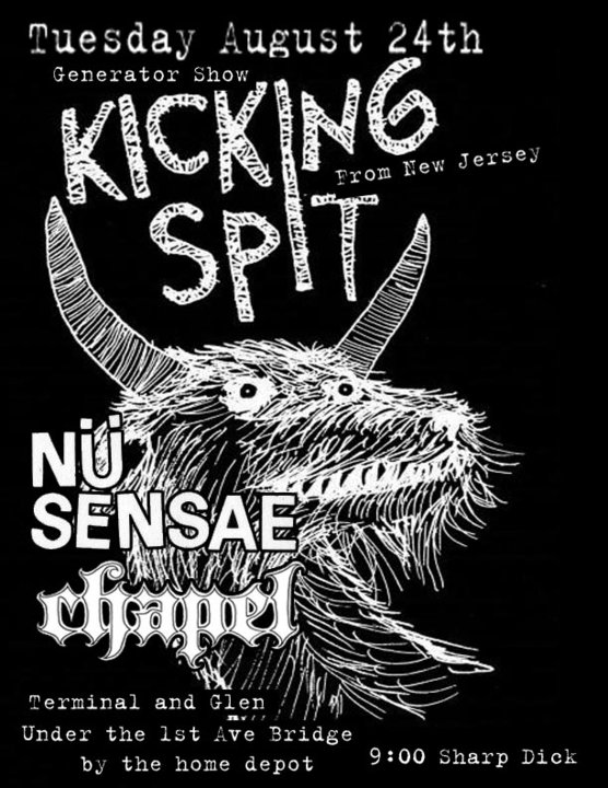 Nu Sensae, kicking spit , Chapel @ secret outdoor eastvan show - Aug 24, 2010