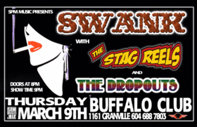 ROCK ABILLY NIGHT MAN!!: Swank, The Stag Reels, The DROPOUTS @ Buffalo Club Mar 9 2006 - May 6th @ Buffalo Club