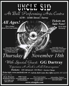 @ Bell Performing Arts Centre Nov 18 2004 - May 7th @ Bell Performing Arts Centre