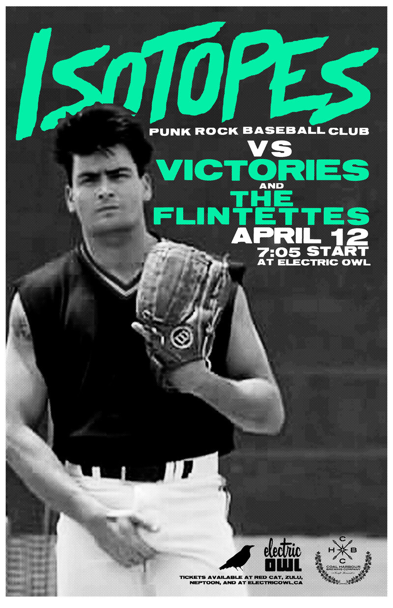 ISOTOPES SEASON OPENER: Isotopes, Victories, The Flintettes   @ Electric Owl Apr 12 2014 - May 6th @ Electric Owl