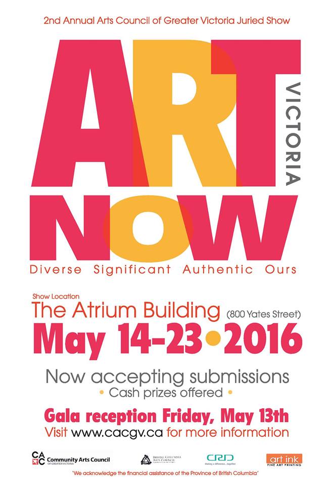 Art Victoria Now - group show @ Atrium Building - May 14, 2016
