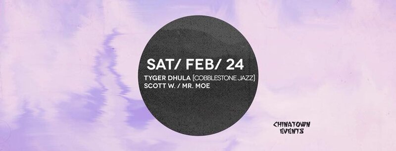 Frequency Saturdays : BOOM feat: Tyger Dhula, SCOTT W. , Mr Moe @ Copper Owl Feb 24 2018 - Jun 7th @ Copper Owl