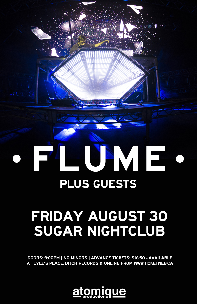 Flume (SOLD OUT), Giraffage, Touch Sensitive @ Capital Ballroom Aug 30 2013 - Jun 15th @ Capital Ballroom