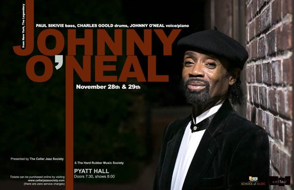 From New York City: Johnny O'Neal Trio @ VSO School of Music (Pyatt Hall) Nov 28 2014 - May 7th @ VSO School of Music (Pyatt Hall)