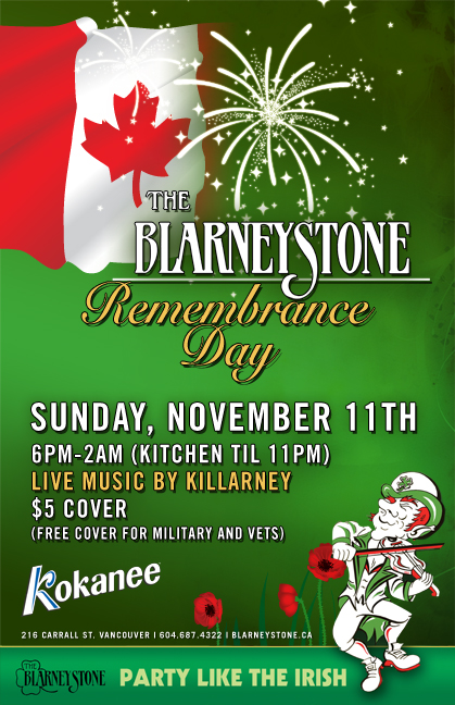 Killarney @ Blarney Stone Nov 11 2007 - Jun 5th @ Blarney Stone