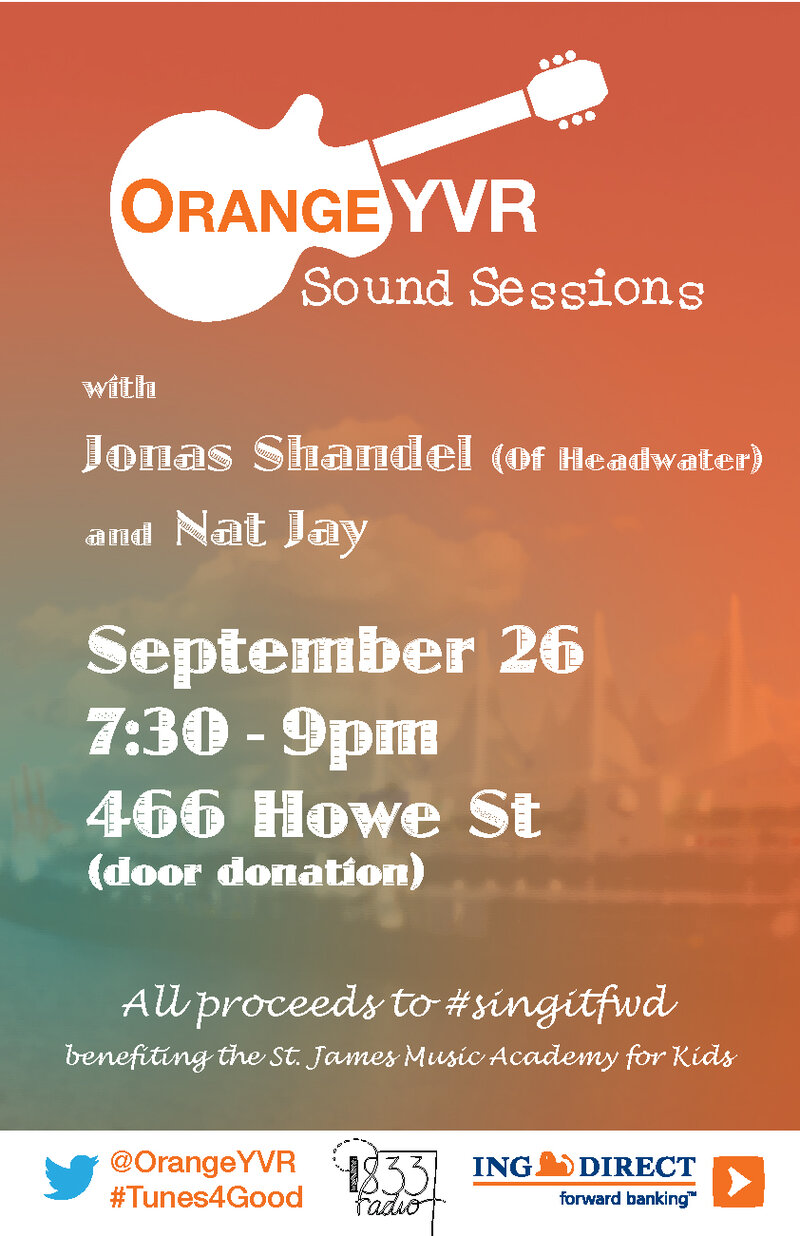 Jonas Shandel, Nat Jay @ ING Direct 466 Howe St - Sep 26, 2013