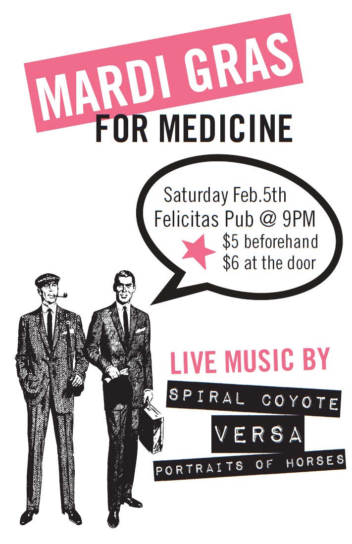 Versa, Portraits of Horses, Spiral Coyote  @ Felicita's Pub Feb 5 2011 - May 17th @ Felicita's Pub