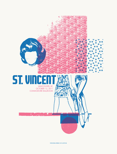 St. Vincent, Cate Le Bon @ The Commodore Ballroom Oct 12 2011 - May 13th @ The Commodore Ballroom